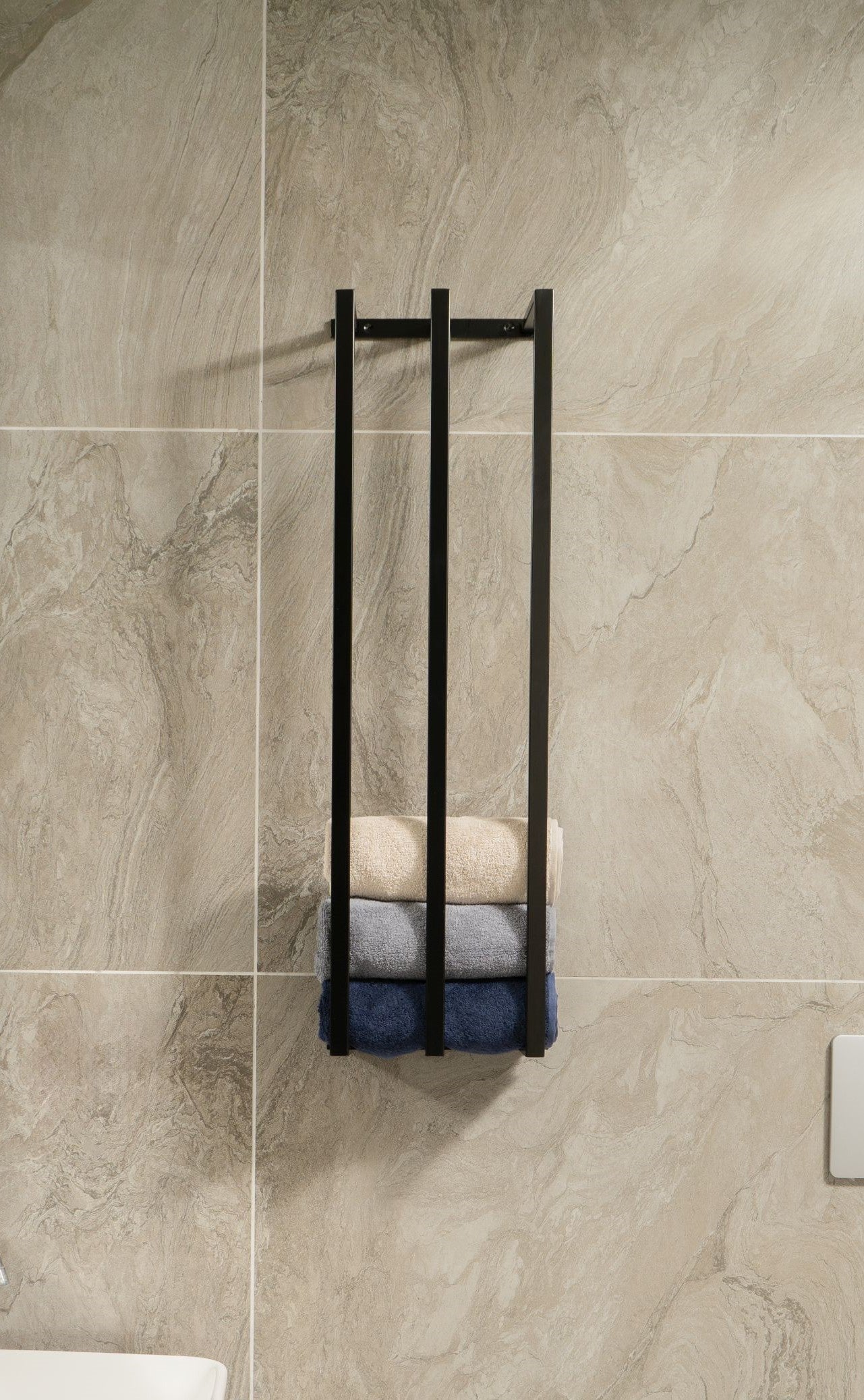 Metal Bathroom Towel Rack