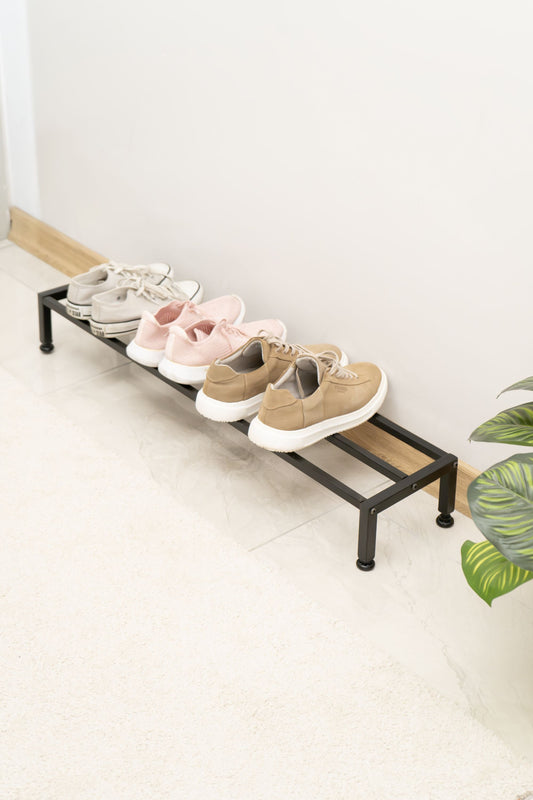 Single Tier Metal Shoe Rack, Shoe Rack, New Home Gift