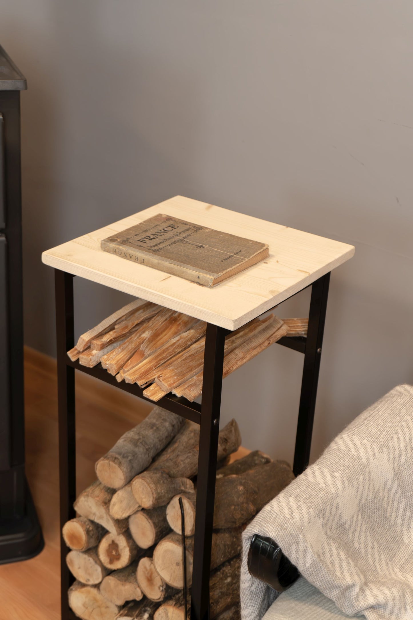 Firewood Storage, Fireplace Wood Holder, Gift