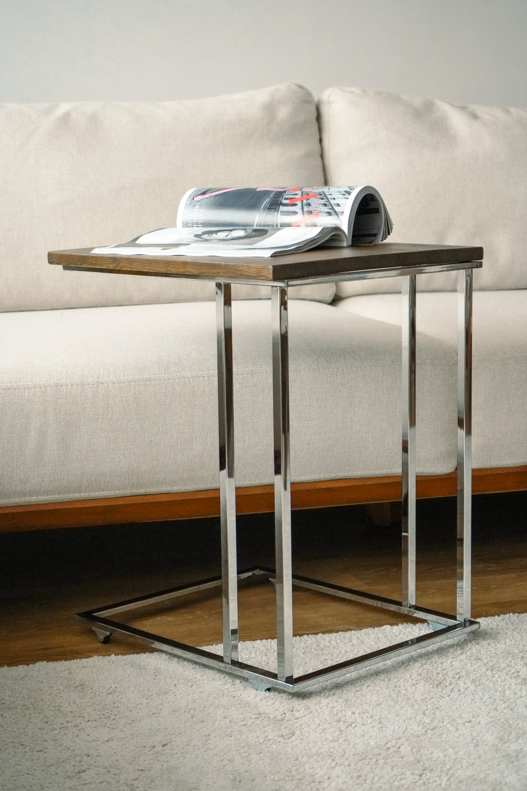 C Coffee Table Silver