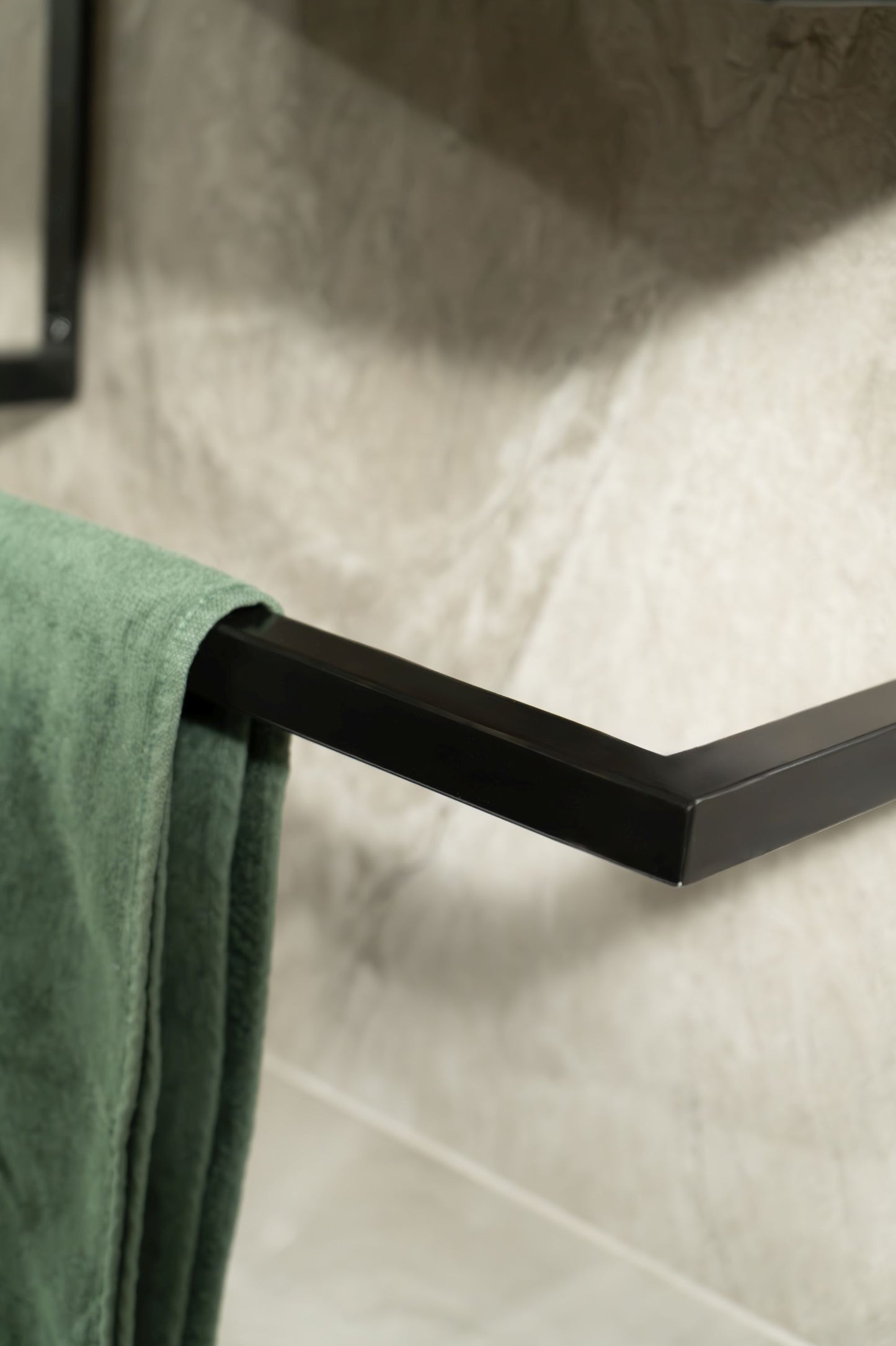 Towel Rack with Shelf, Bathroom Towel Rack, Towel Holder