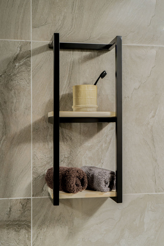 Bathroom Towel Rack, Wall Mounted Shelf, Household Gift