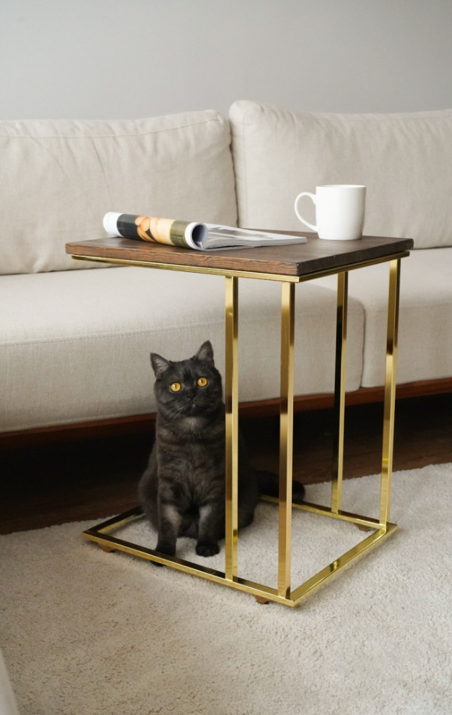 Gold C Coffee Table